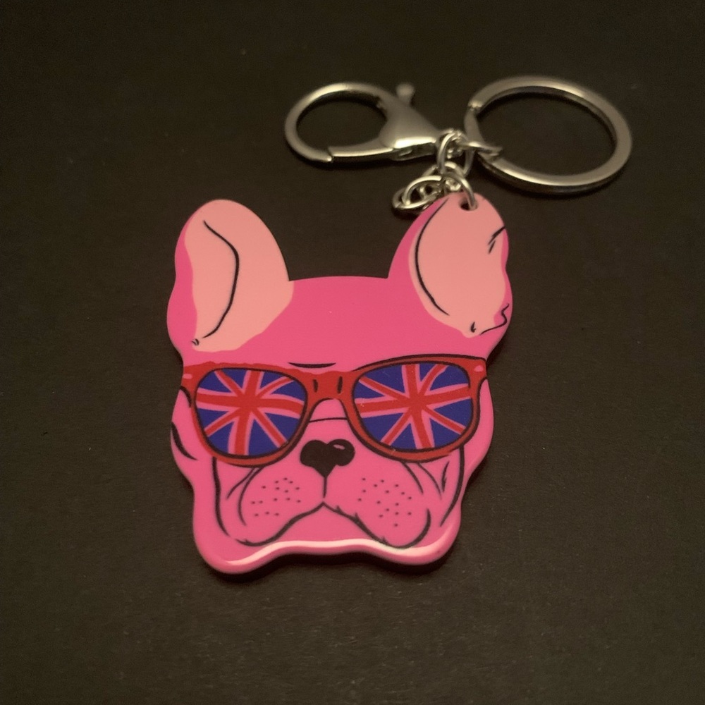 My British bulldog keychain